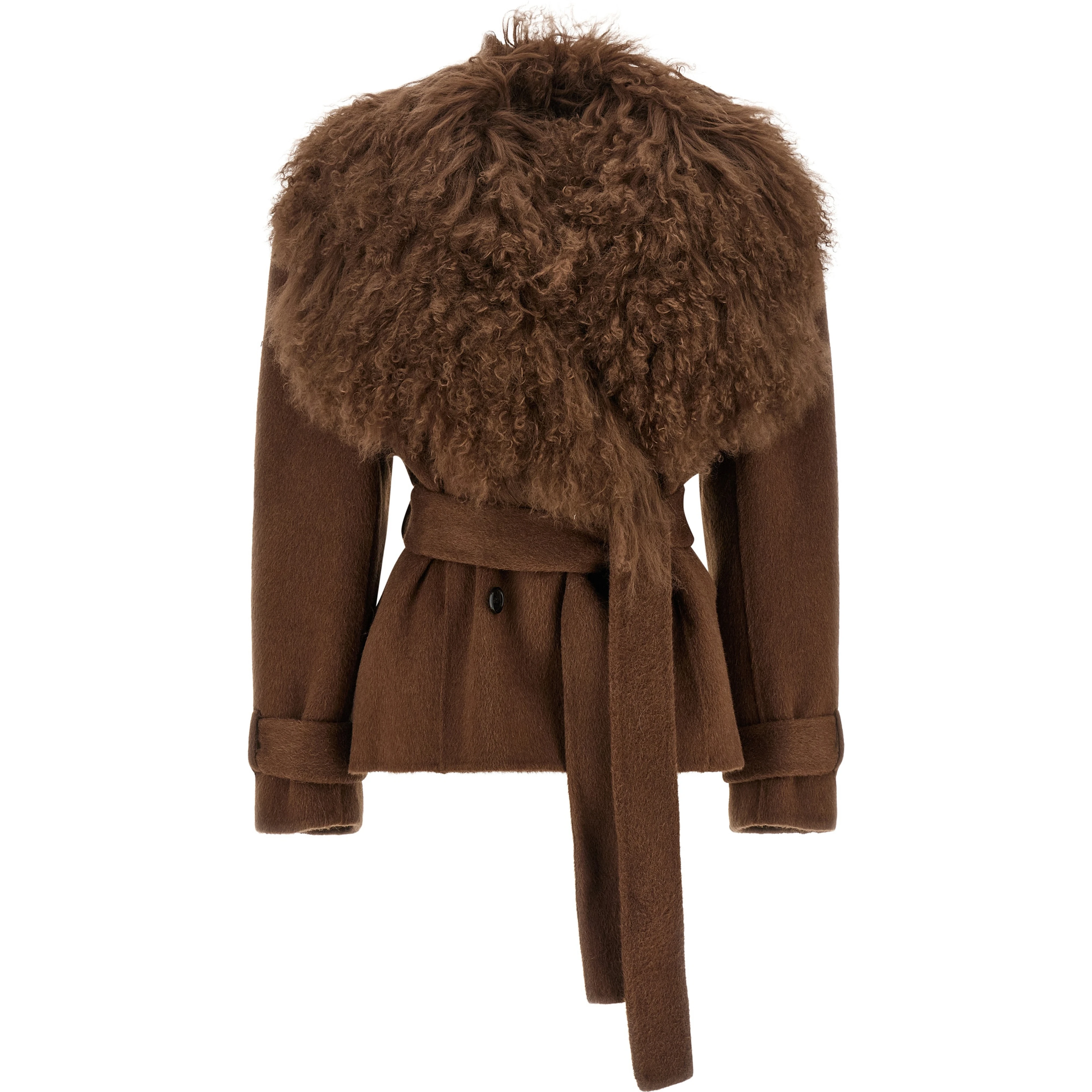 Brown Wool Coat