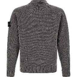 Gray Cotton Cardigan