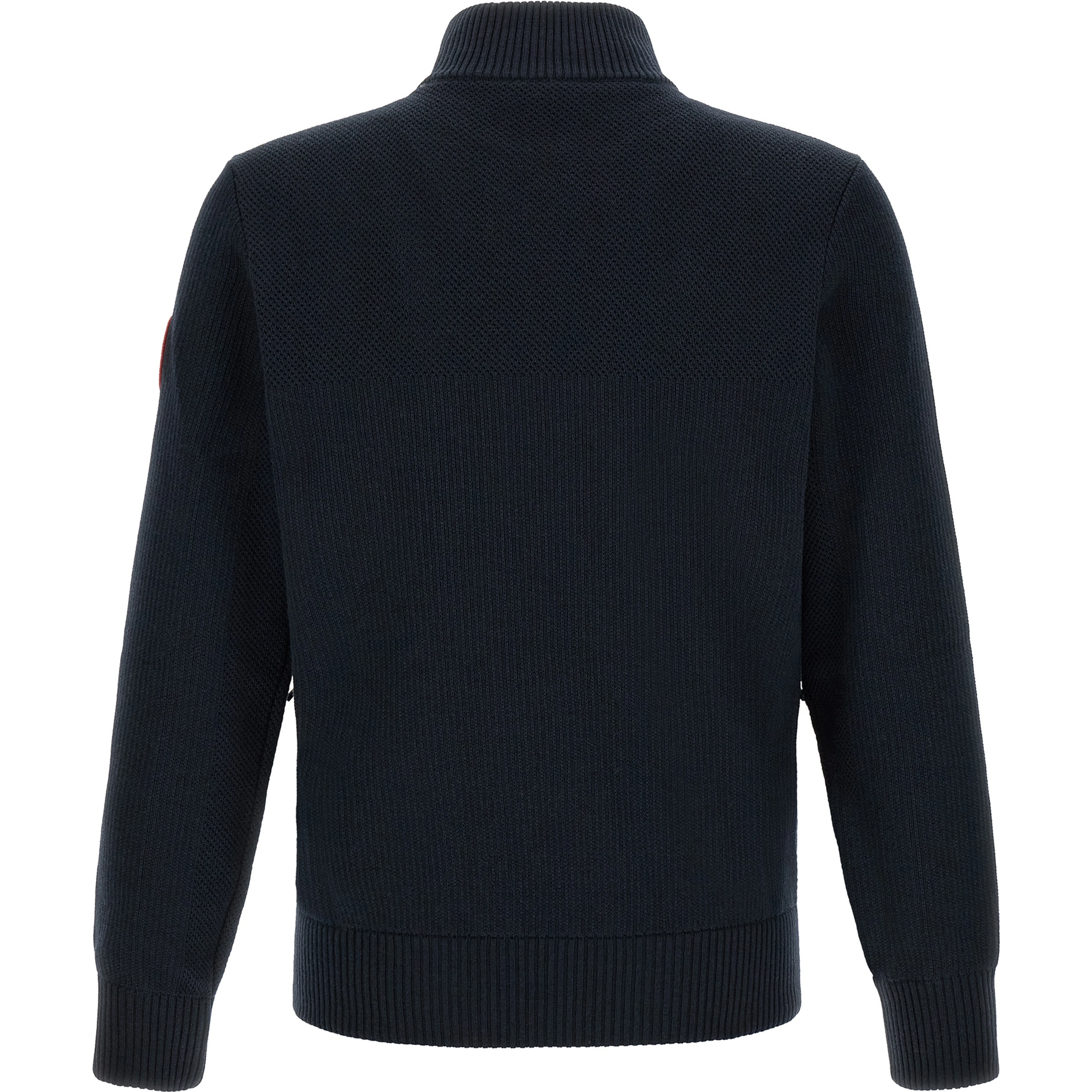 Black Wool Full-Length Jacket