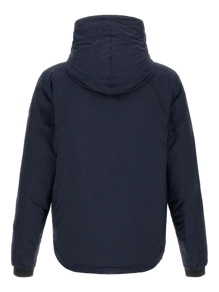 Blue Polyamide Full-Length Jacket alternative