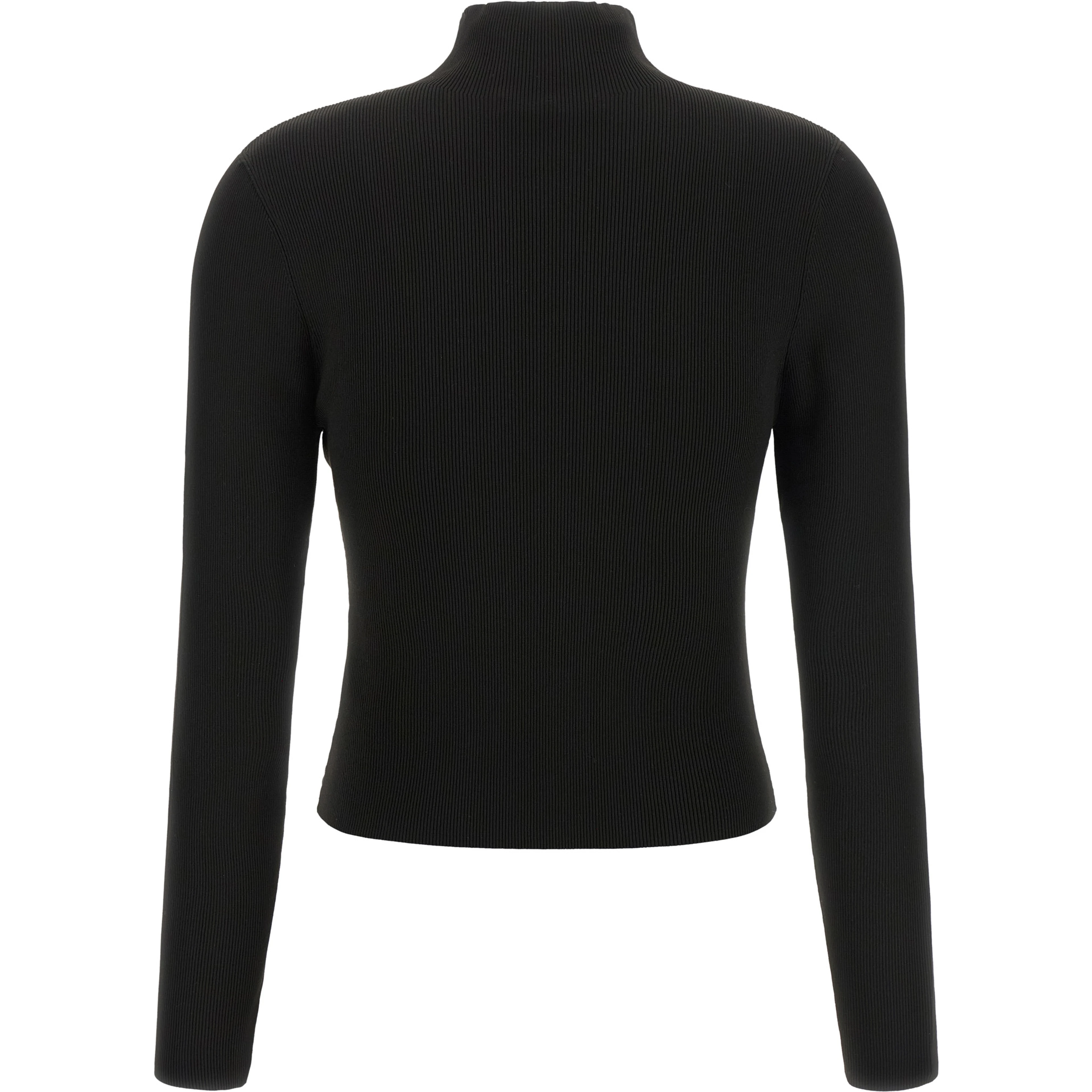 Black Polyamide Cardigan