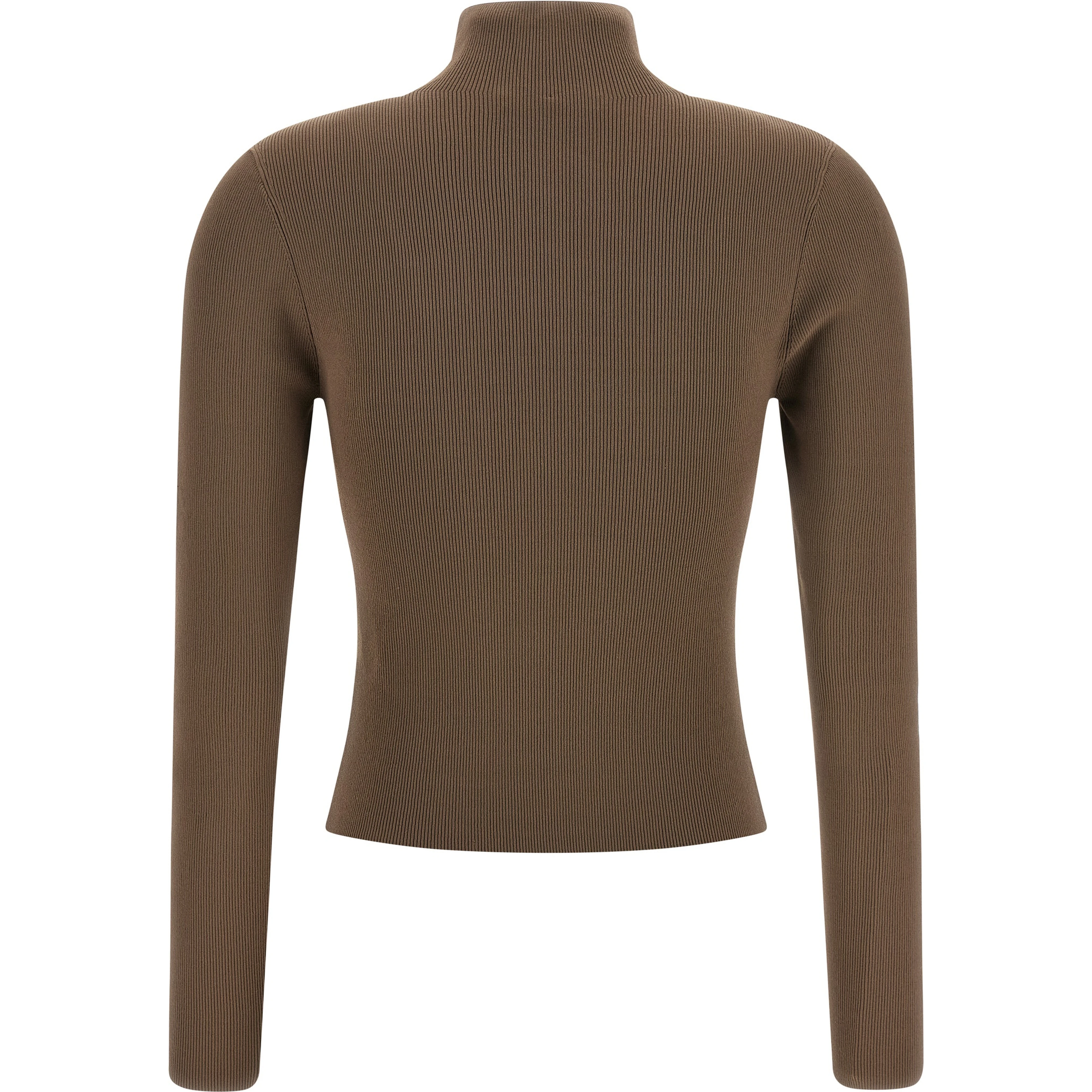 Beige Polyamide Cardigan