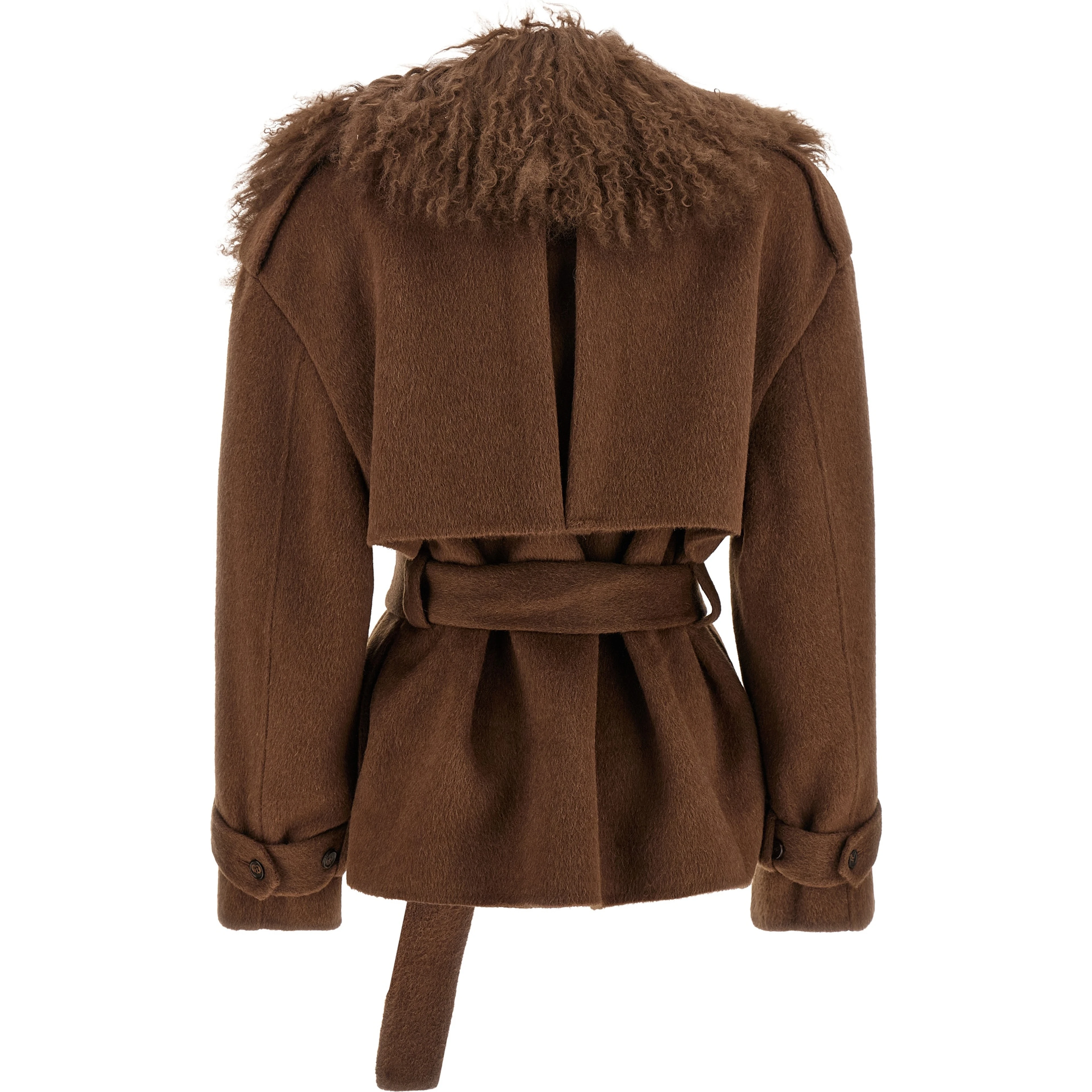 Brown Wool Coat