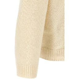 White Wool Cardigan