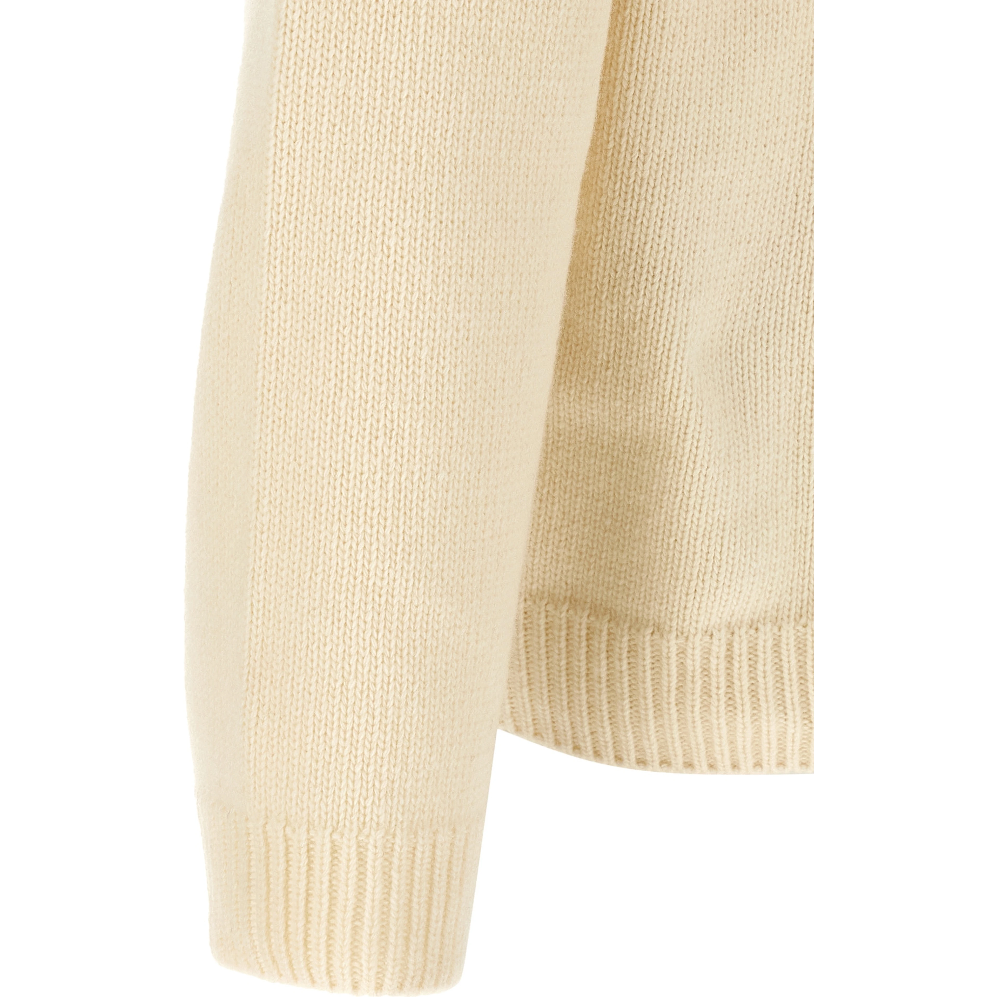 White Wool Cardigan