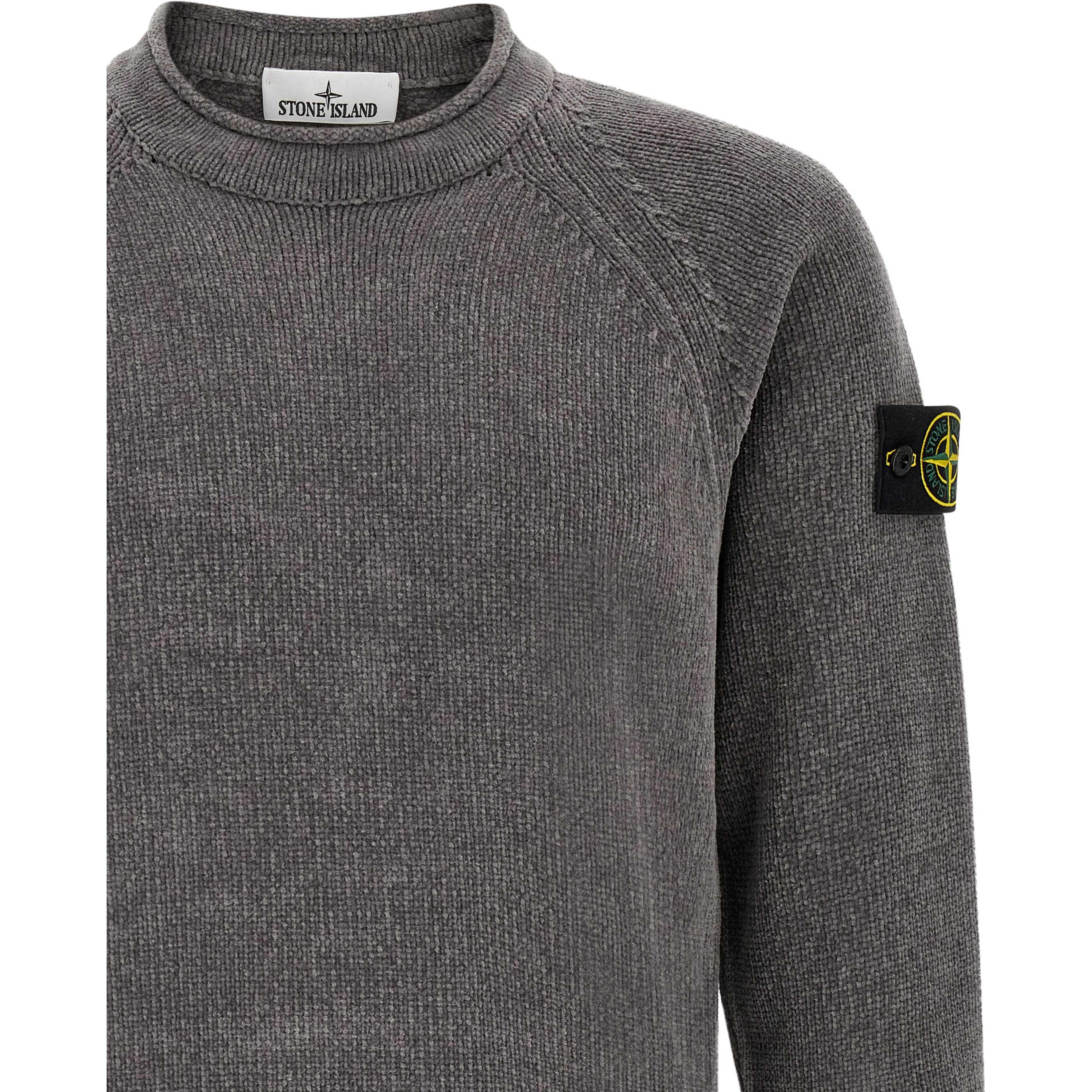 Gray Cotton Cardigan