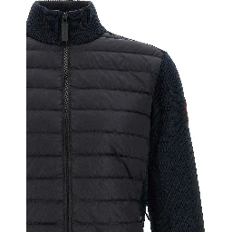 Black Wool Full-Length Jacket