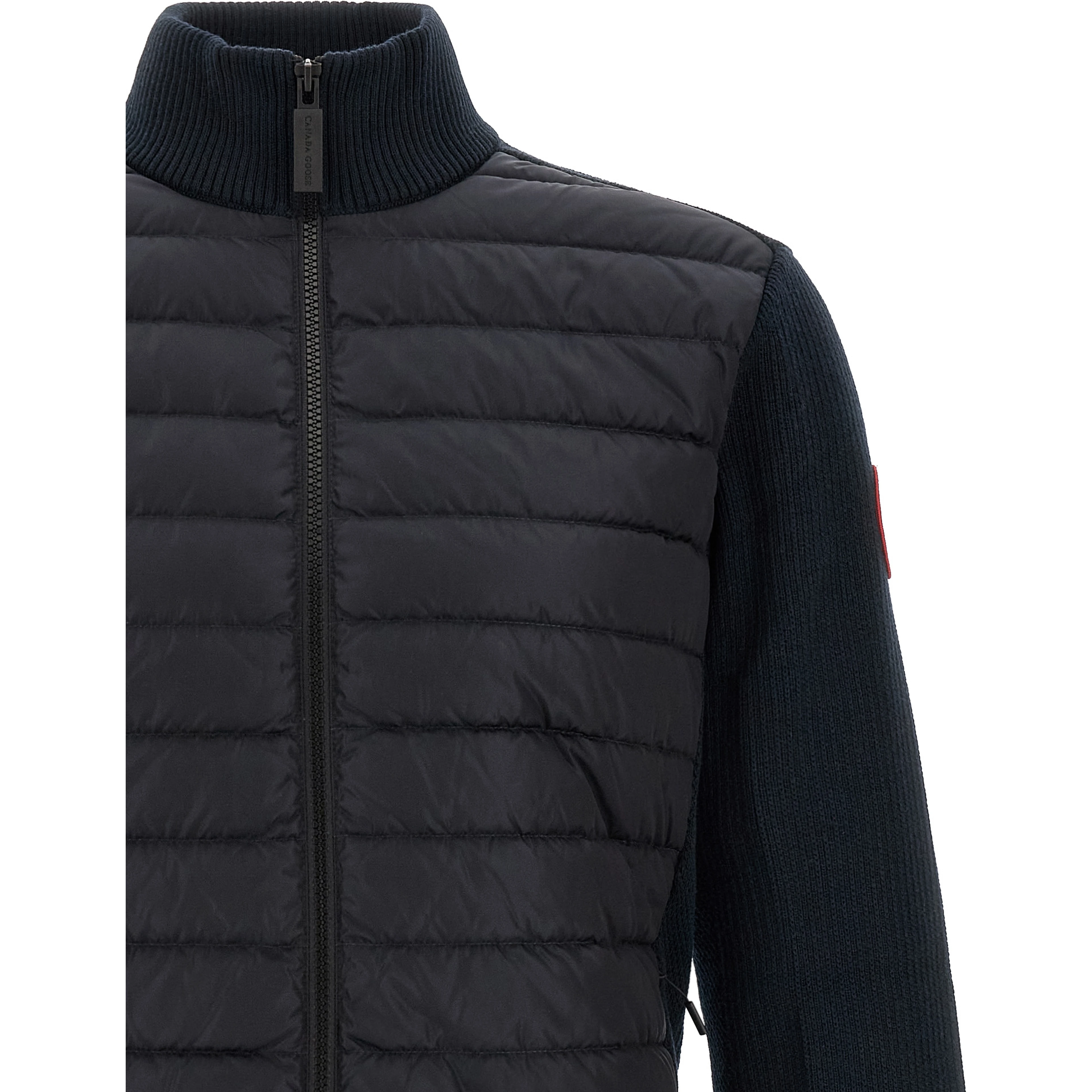 Black Wool Full-Length Jacket