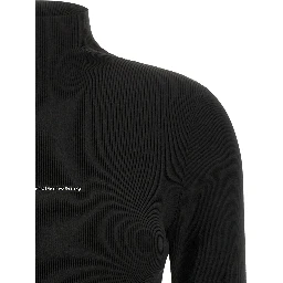 Black Polyamide Cardigan