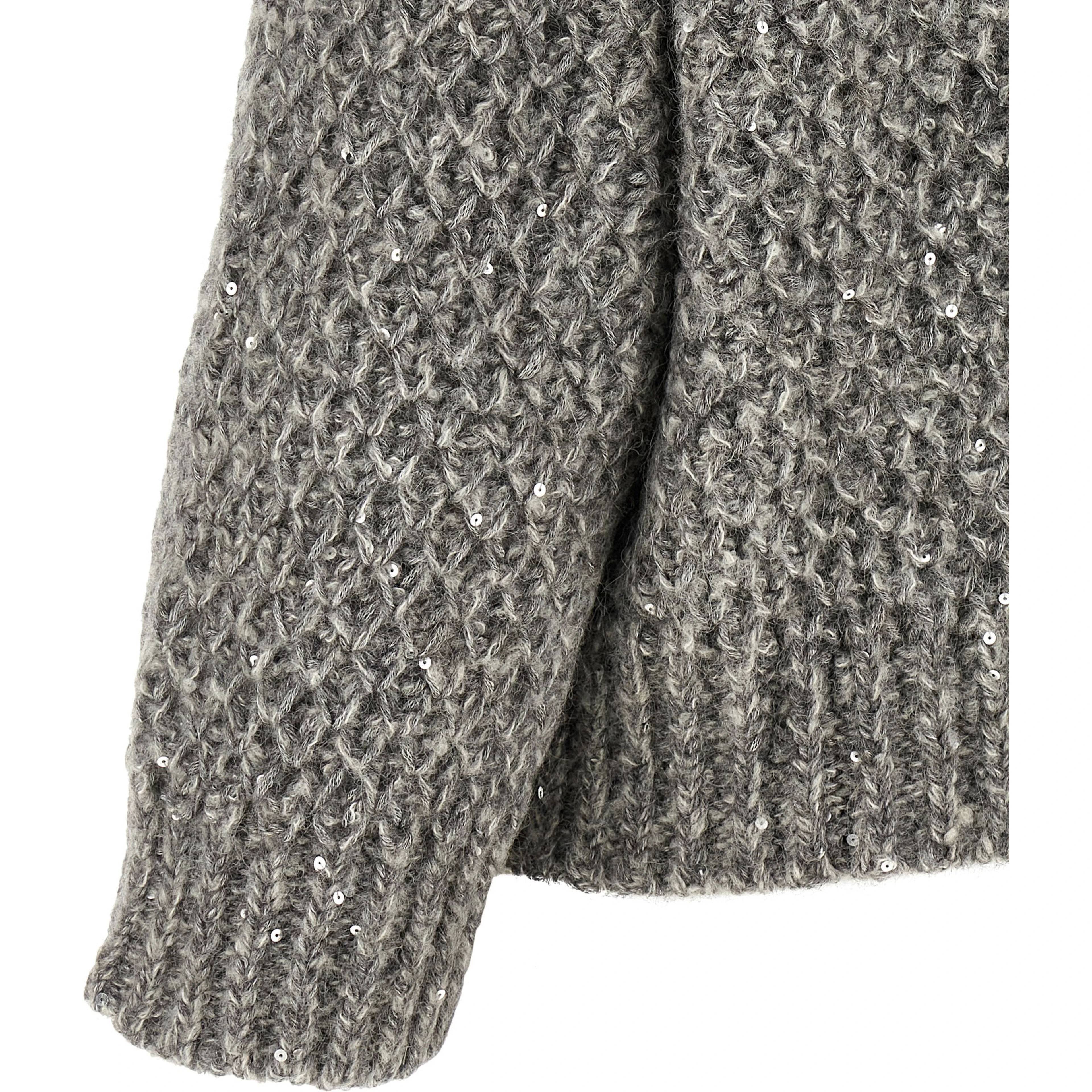 Gray Wool Cardigan