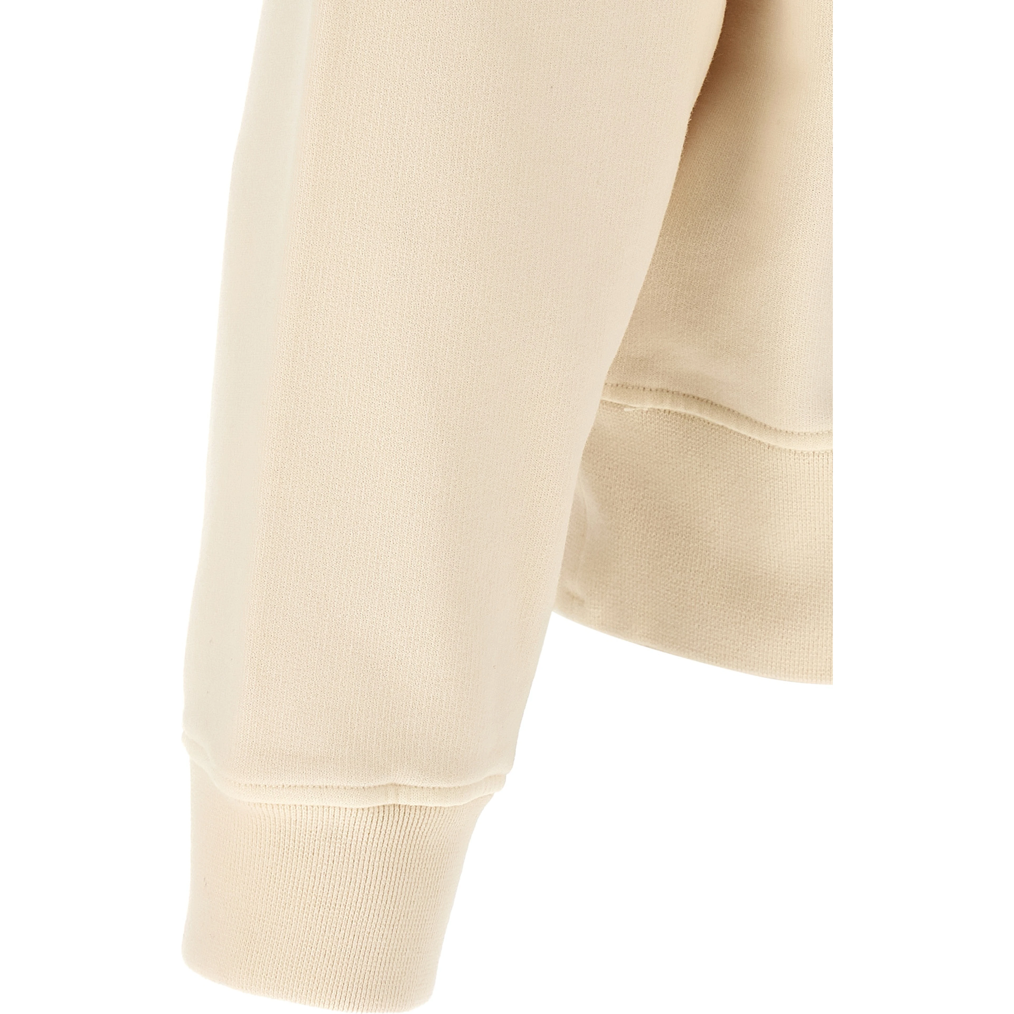 White Cotton Sweatshirt
