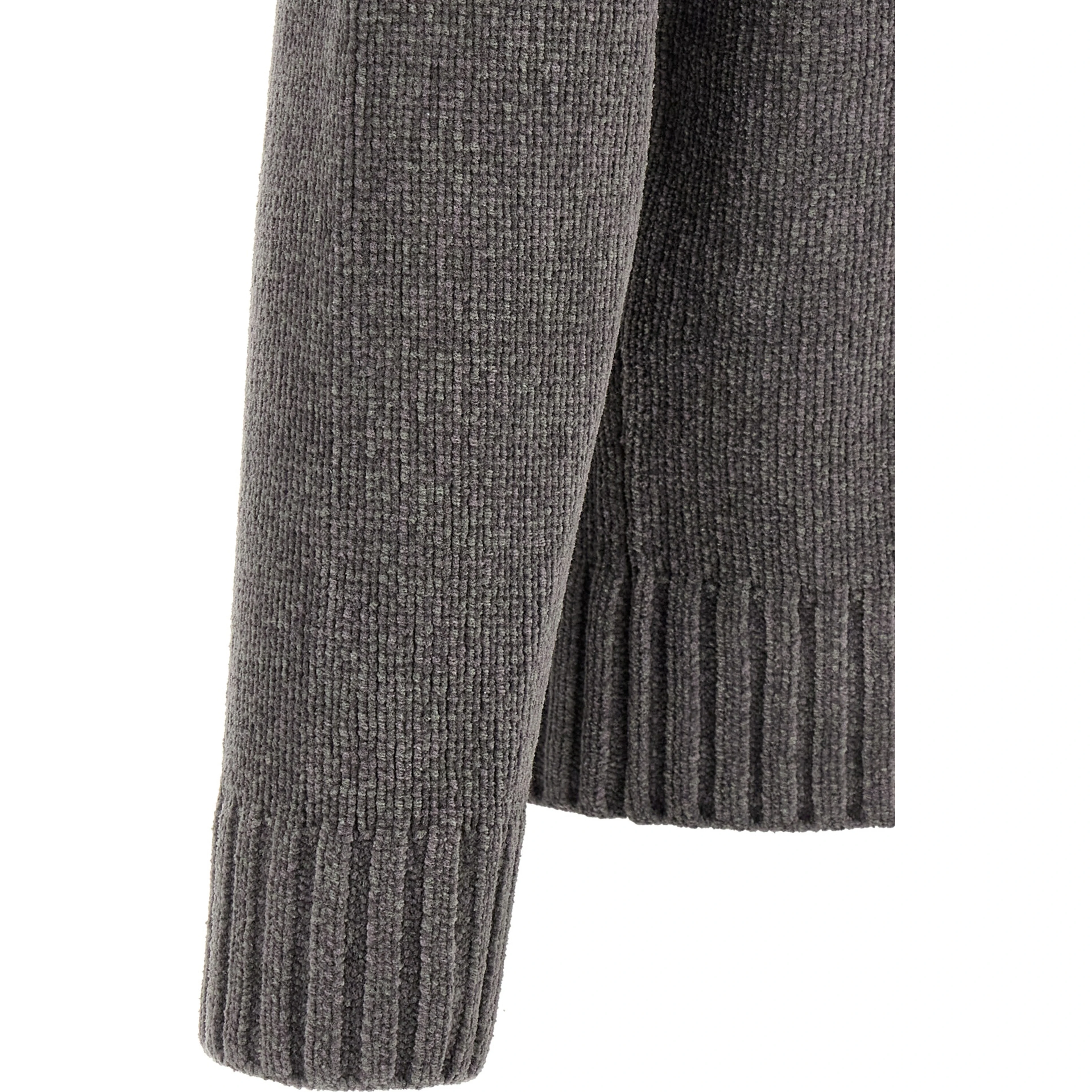 Gray Cotton Cardigan