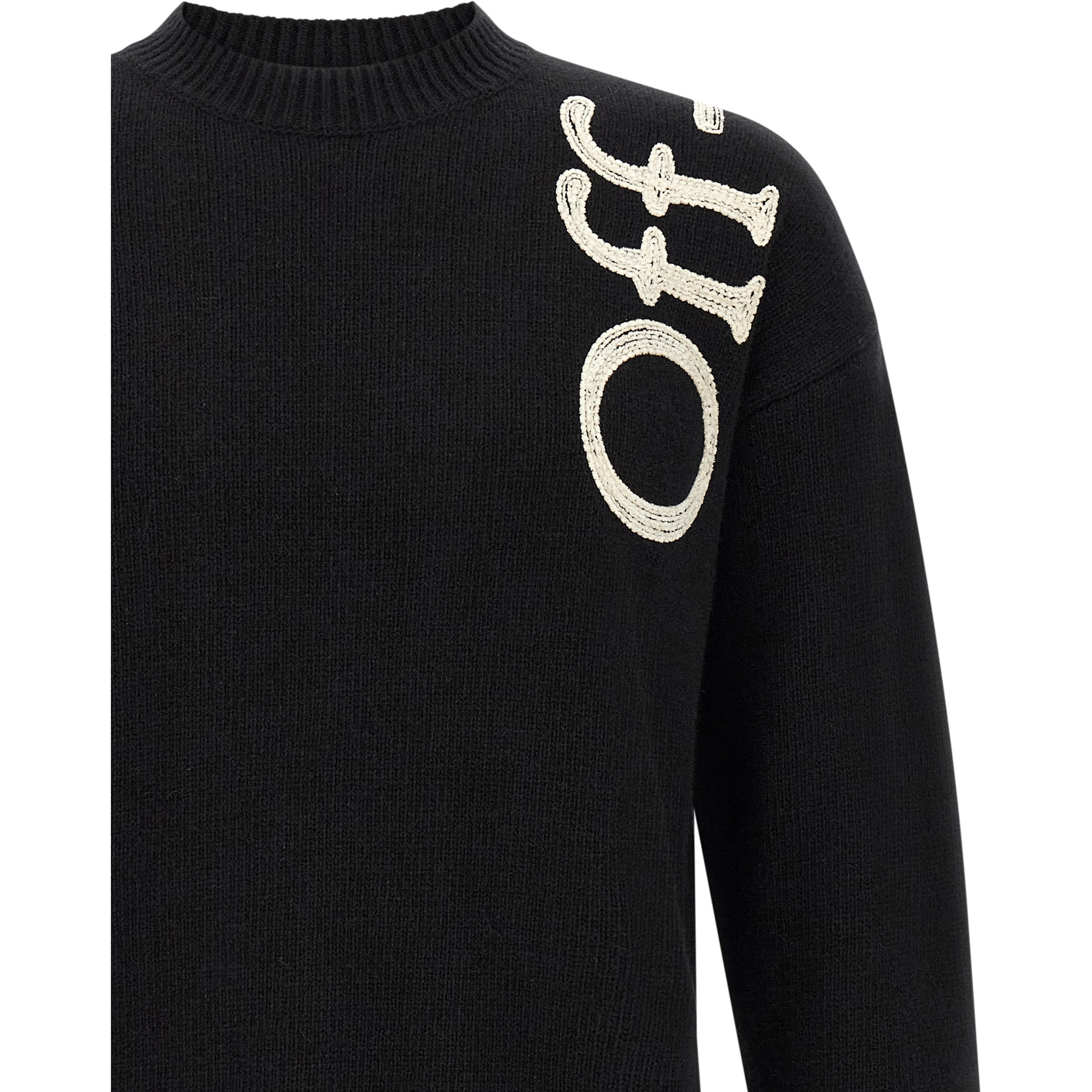 Bicolor Wool Cardigan