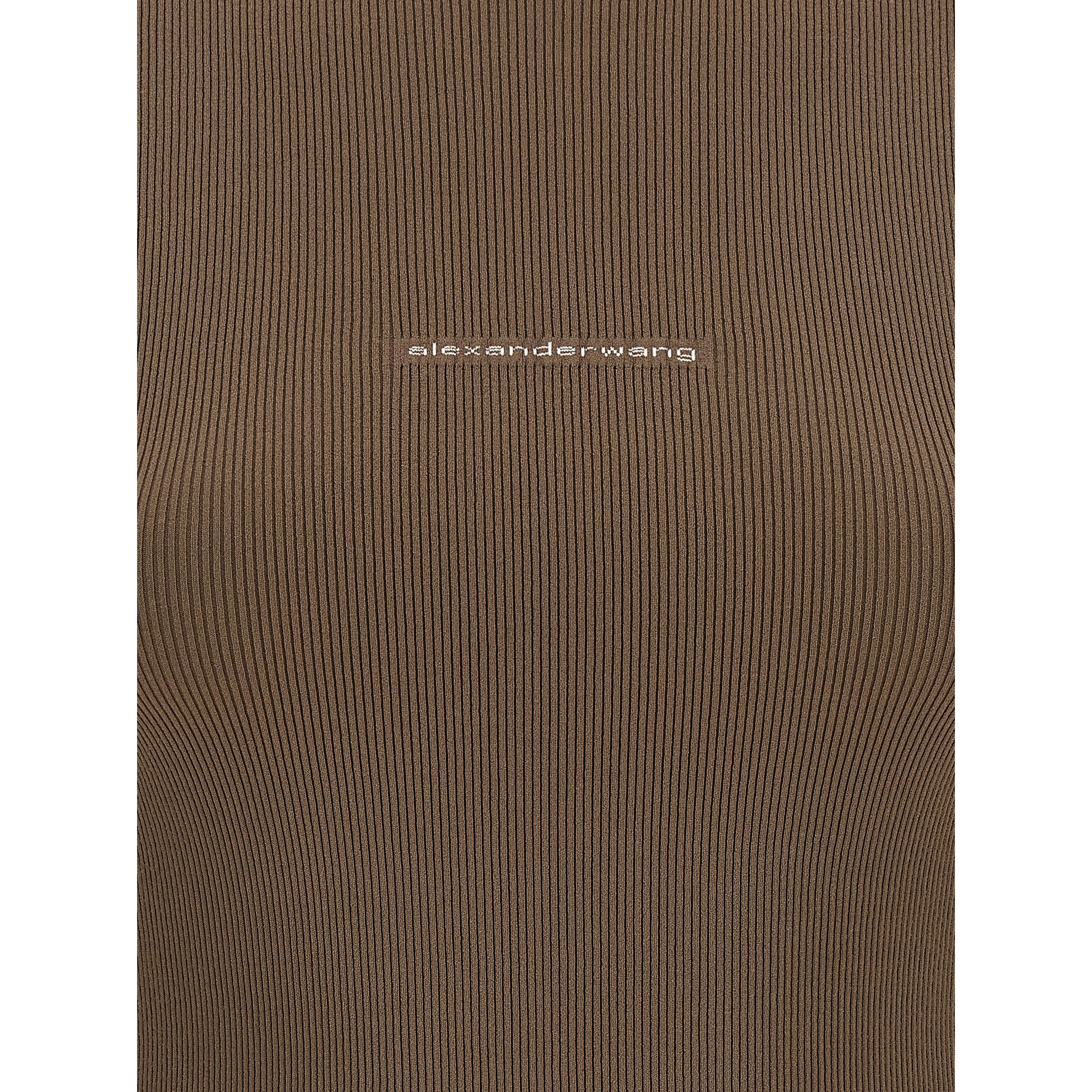 Beige Polyamide Cardigan