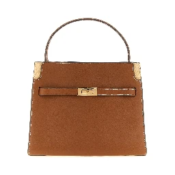 Brown Cowhide Crossbody Bag