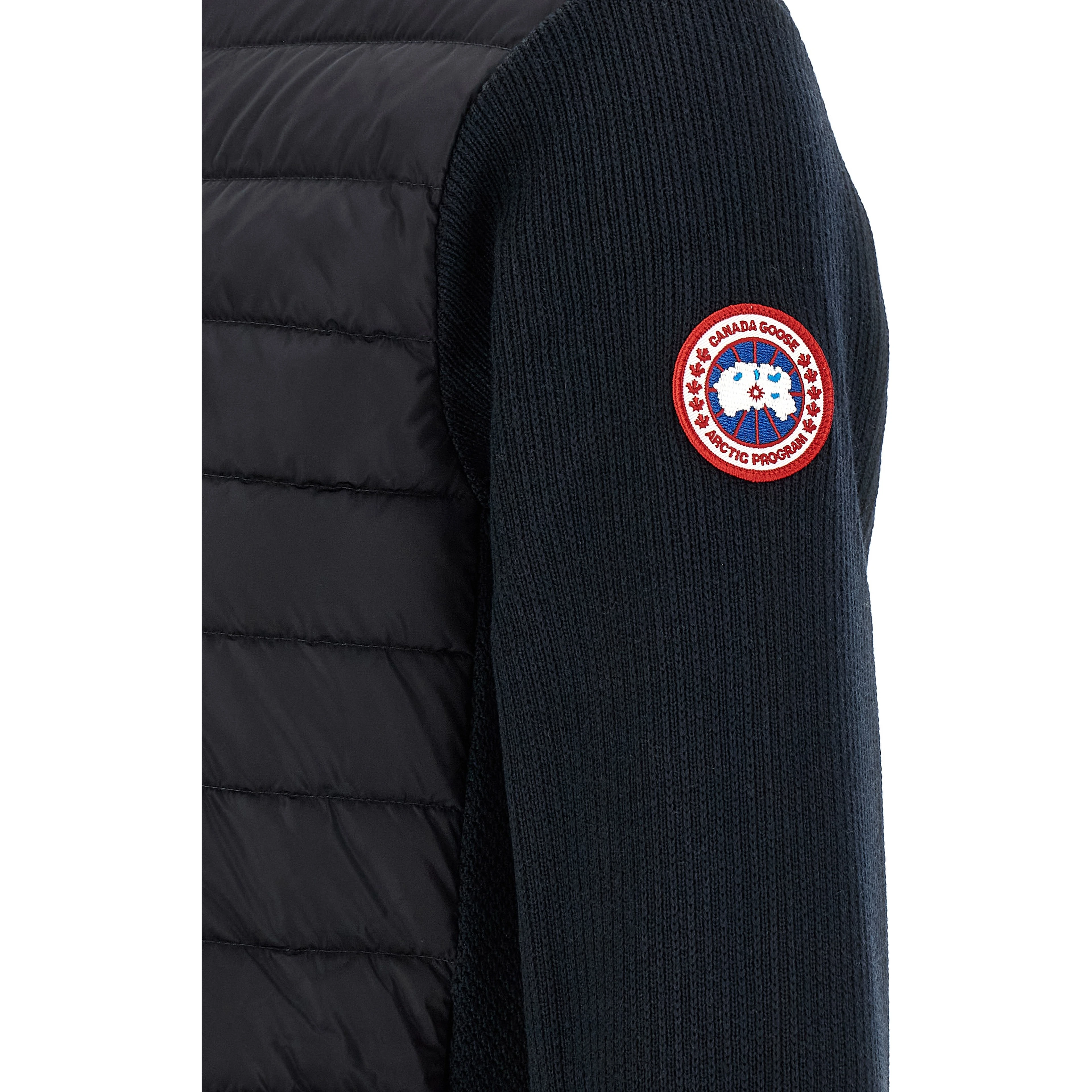 Black Wool Full-Length Jacket
