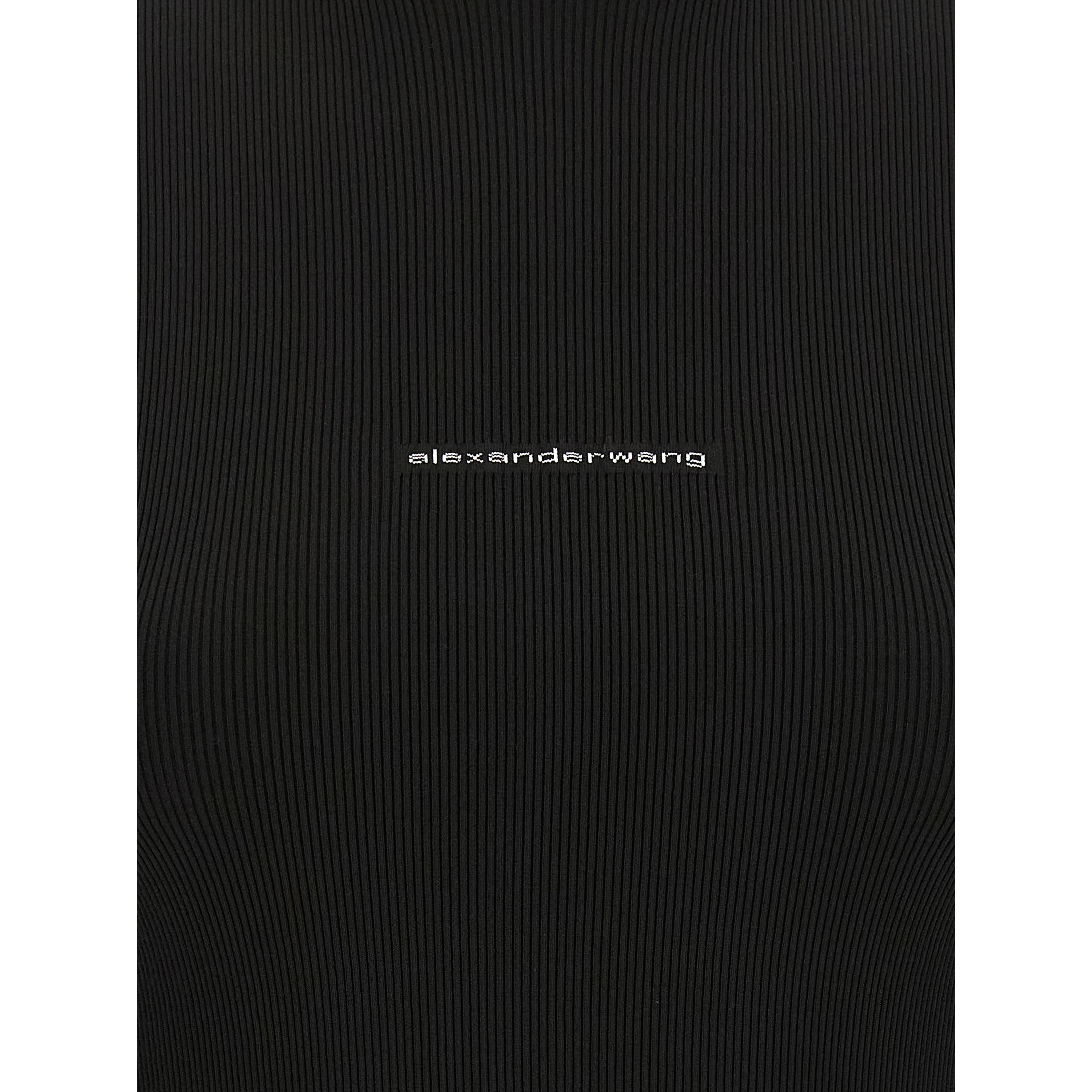 Black Polyamide Cardigan