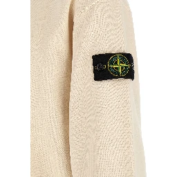 White Cotton Sweatshirt