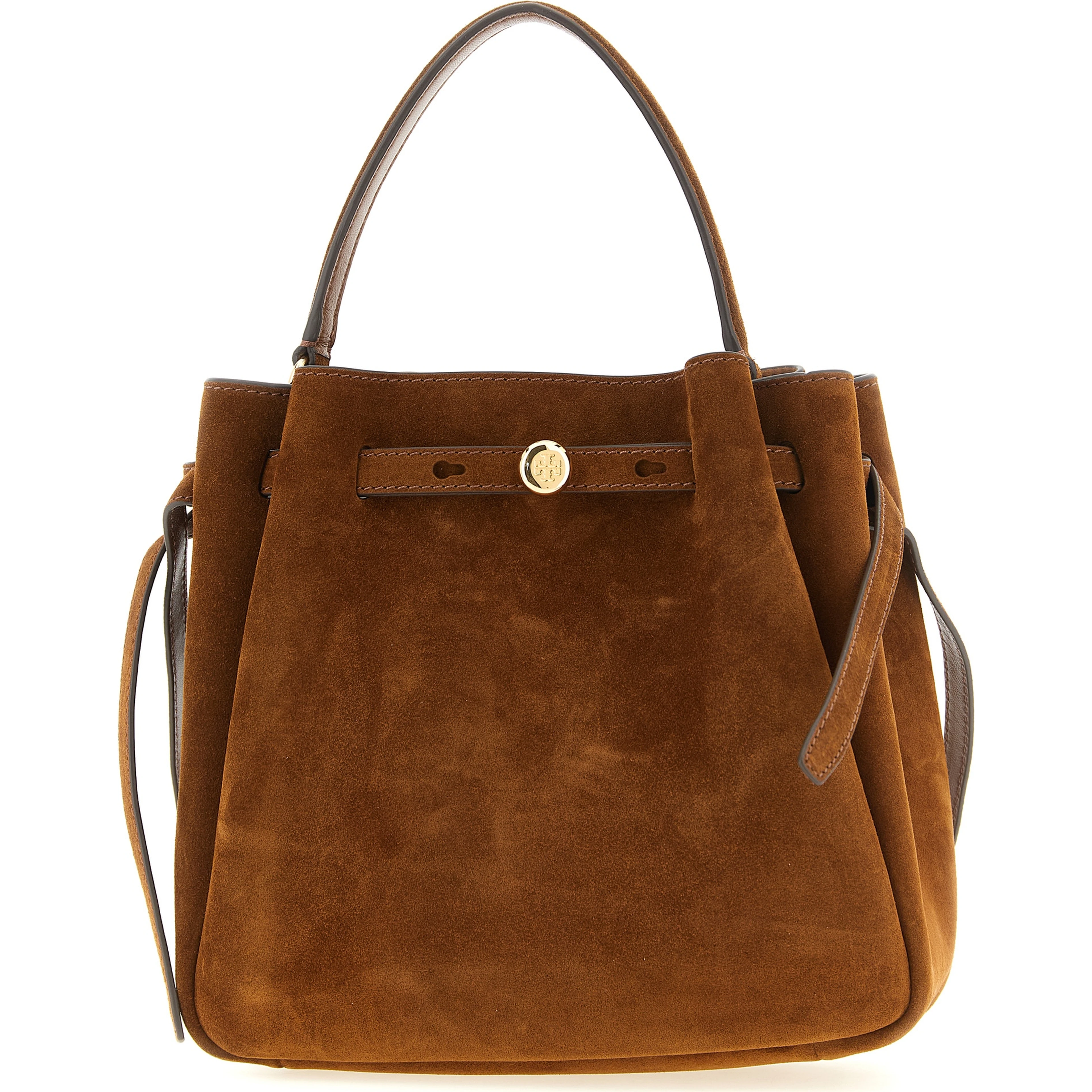 Brown Bovine Leather Crossbody Bag