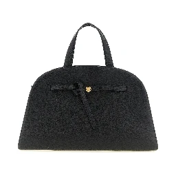 Black Cowhide Crossbody Bag
