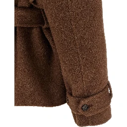 Brown Wool Coat