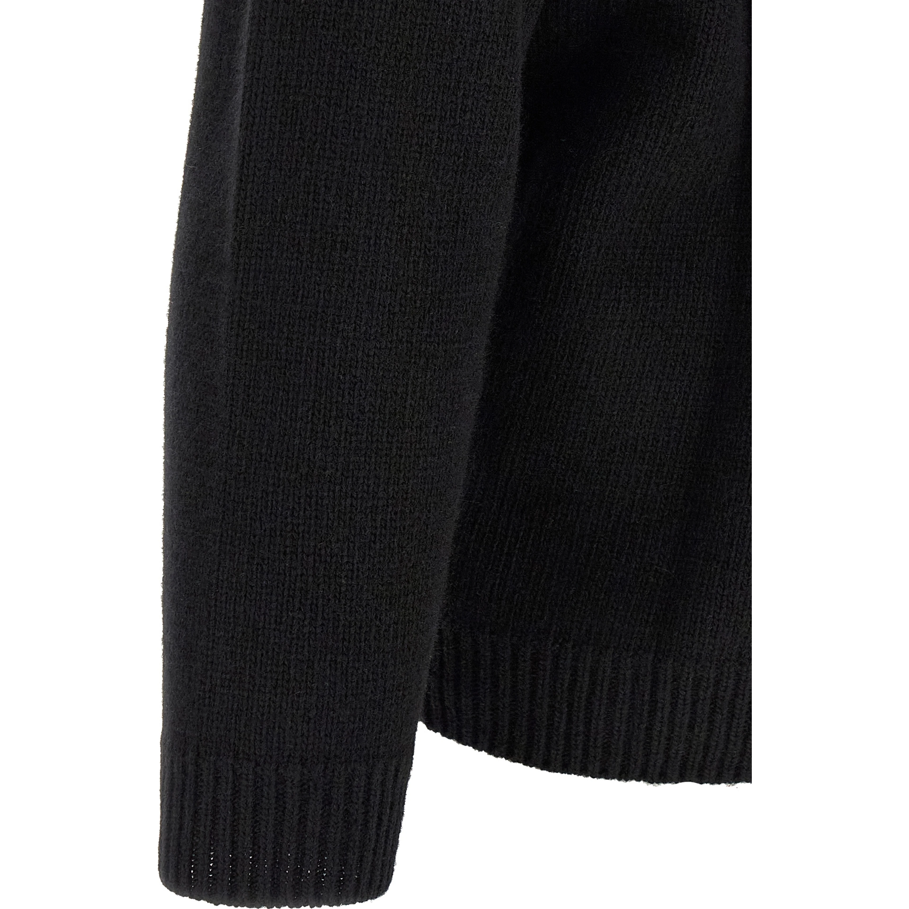 Bicolor Wool Cardigan