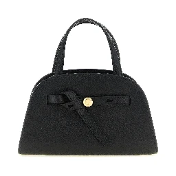 Black Cowhide Crossbody Bag