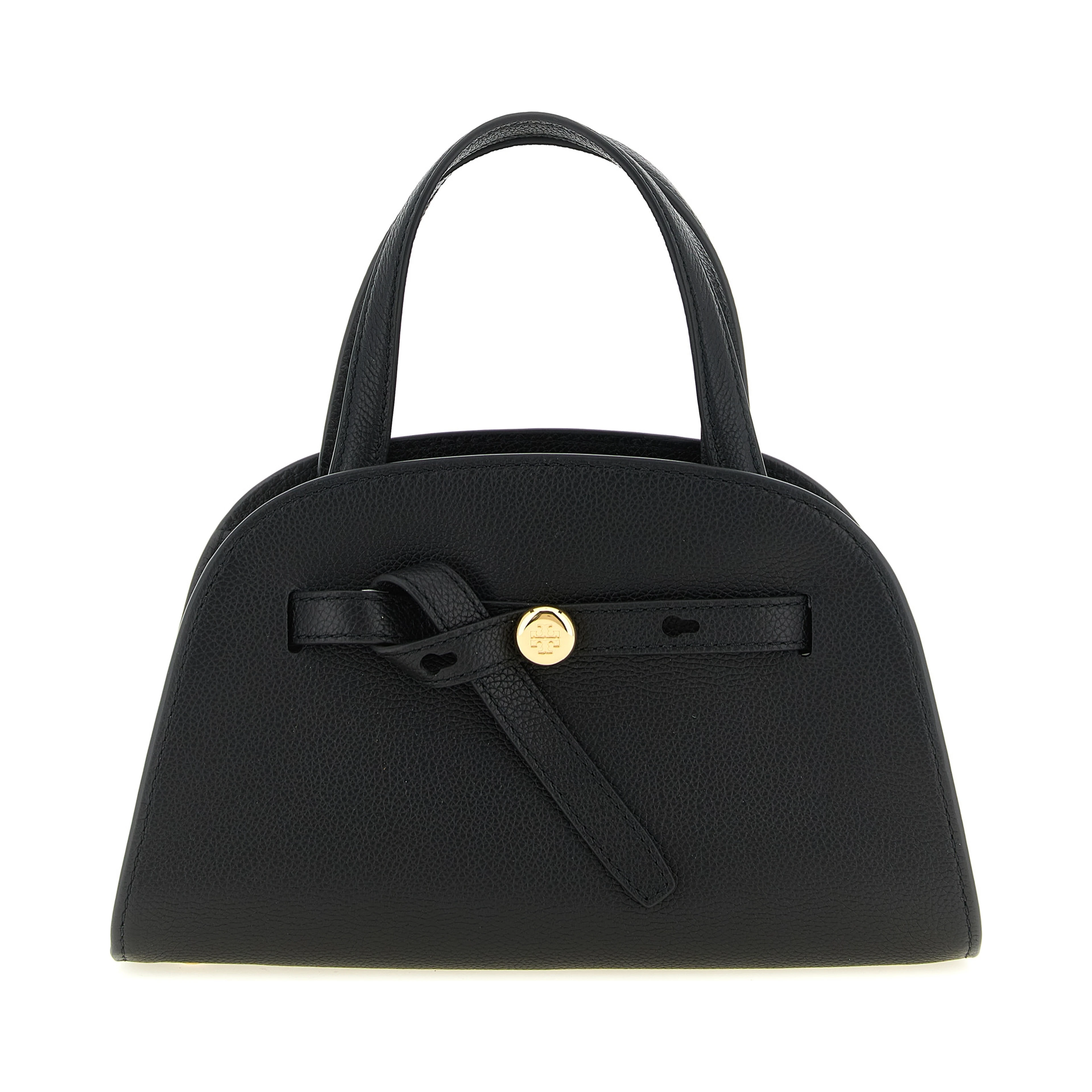 Black Cowhide Crossbody Bag