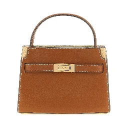 Brown Cowhide Crossbody Bag