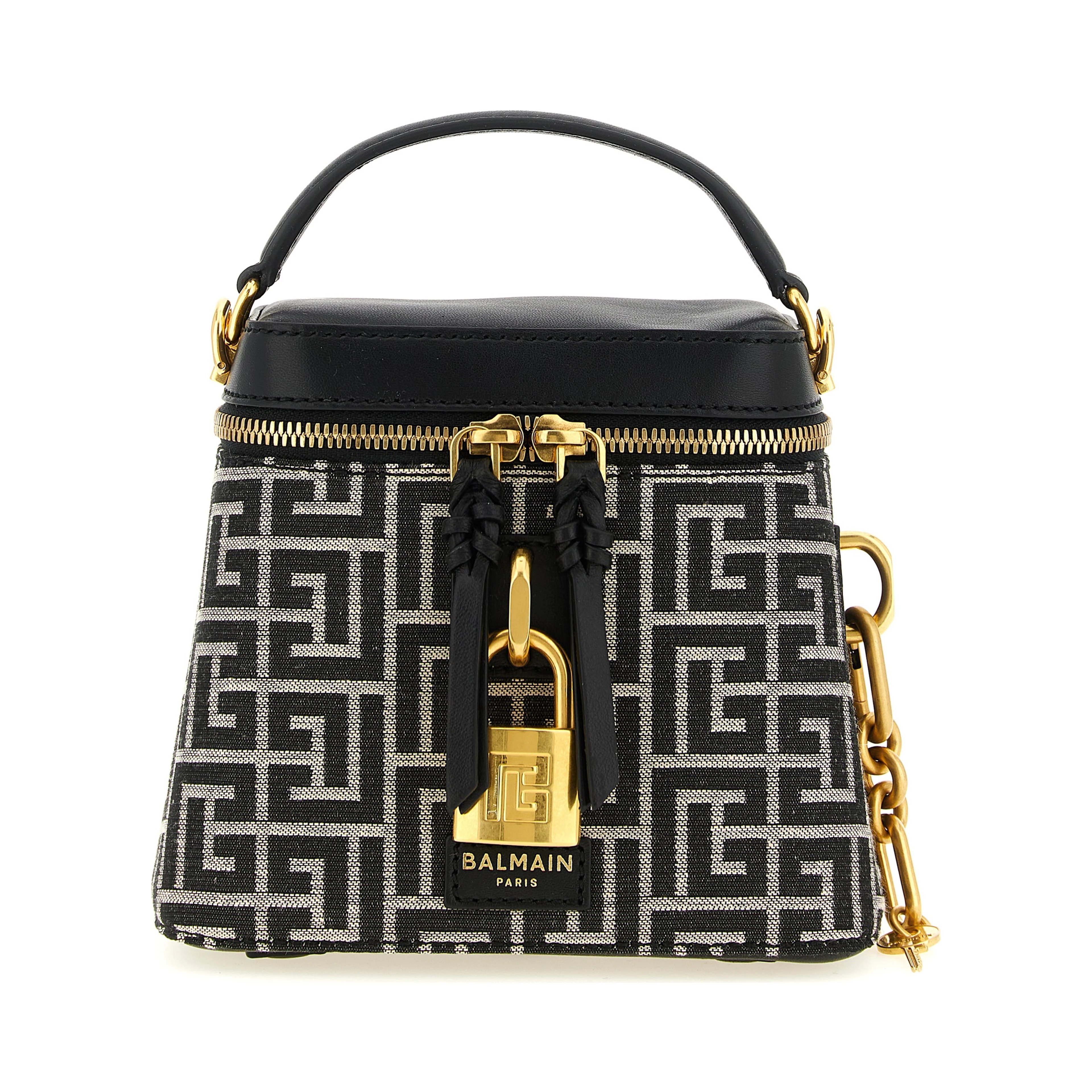 Bicolor Polyester Handbag