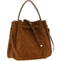 Brown Bovine Leather Crossbody Bag