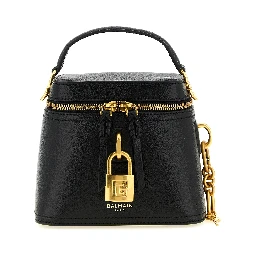 Black Buffalo Leather Handbag