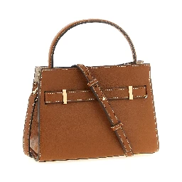 Brown Cowhide Crossbody Bag