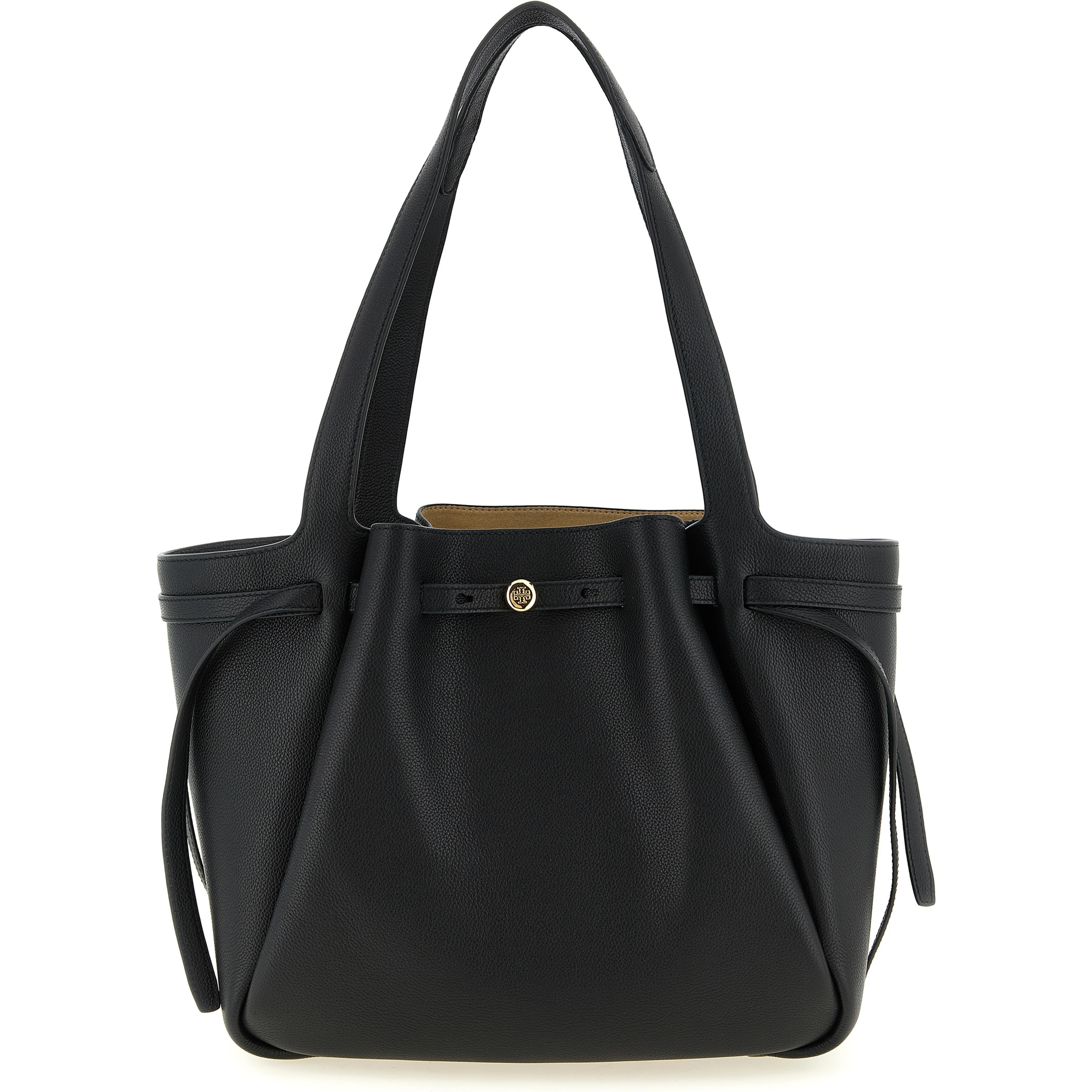 Black Cowhide Tote Bag