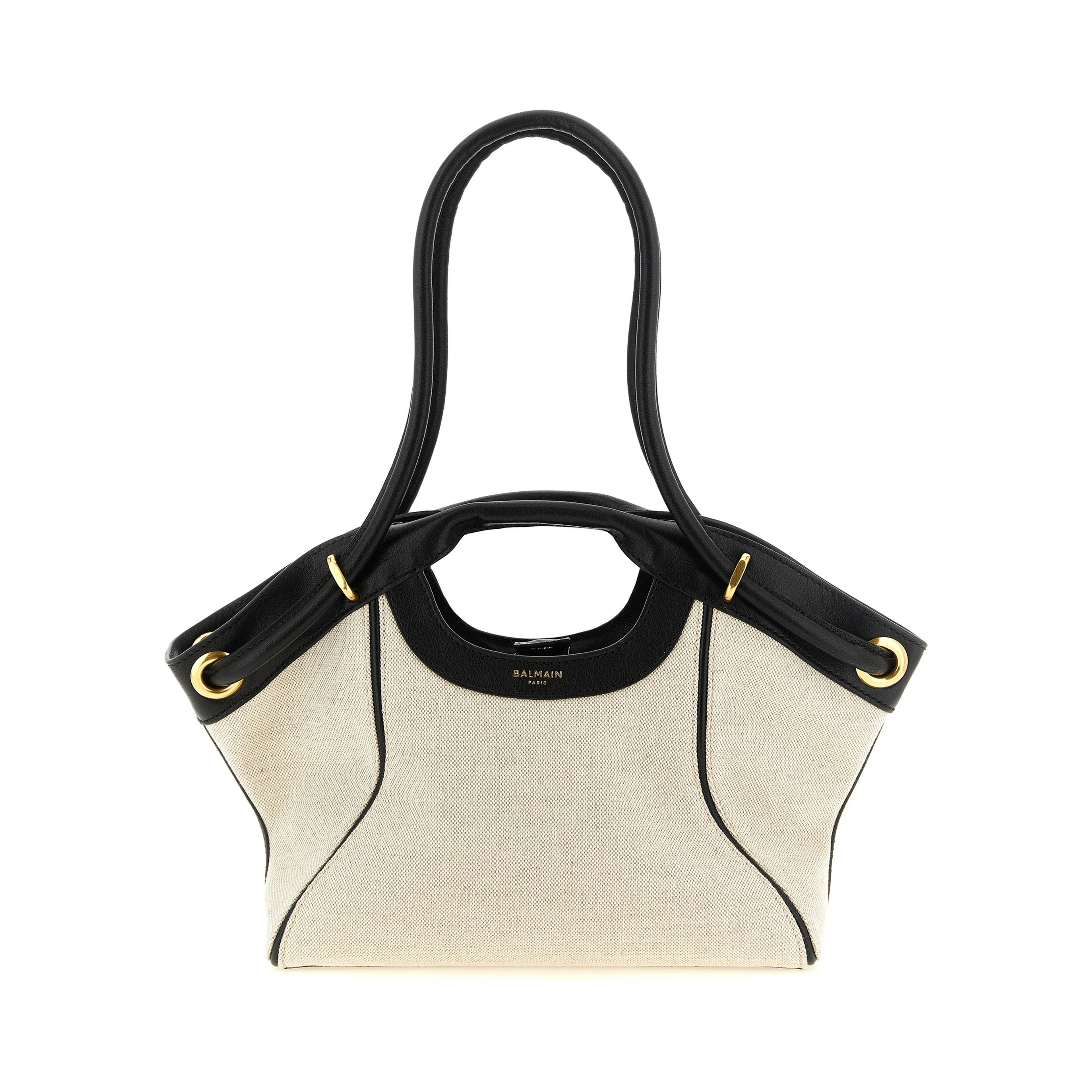 Bicolor Cotton Tote Bag
