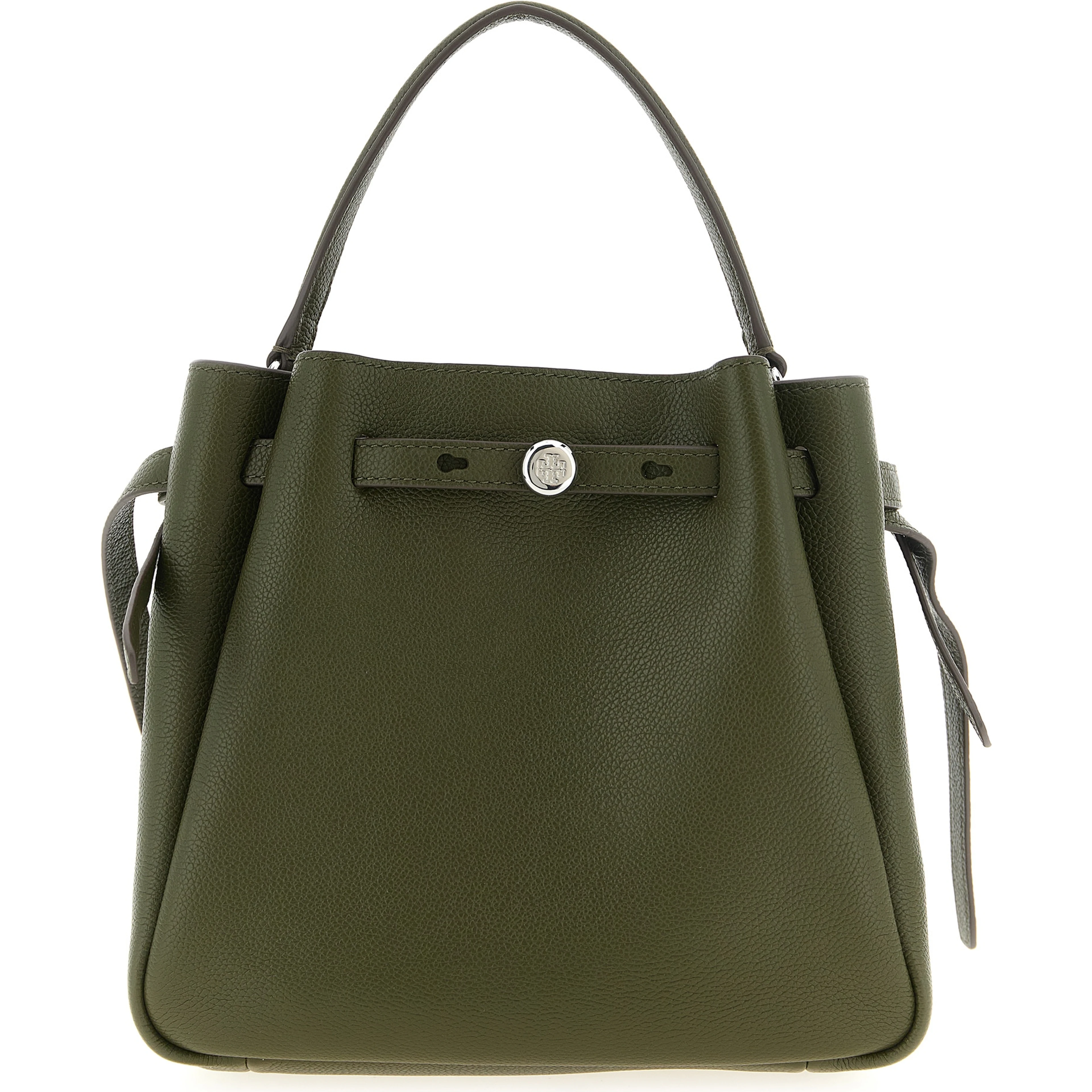Bicolor Cowhide Crossbody Bag