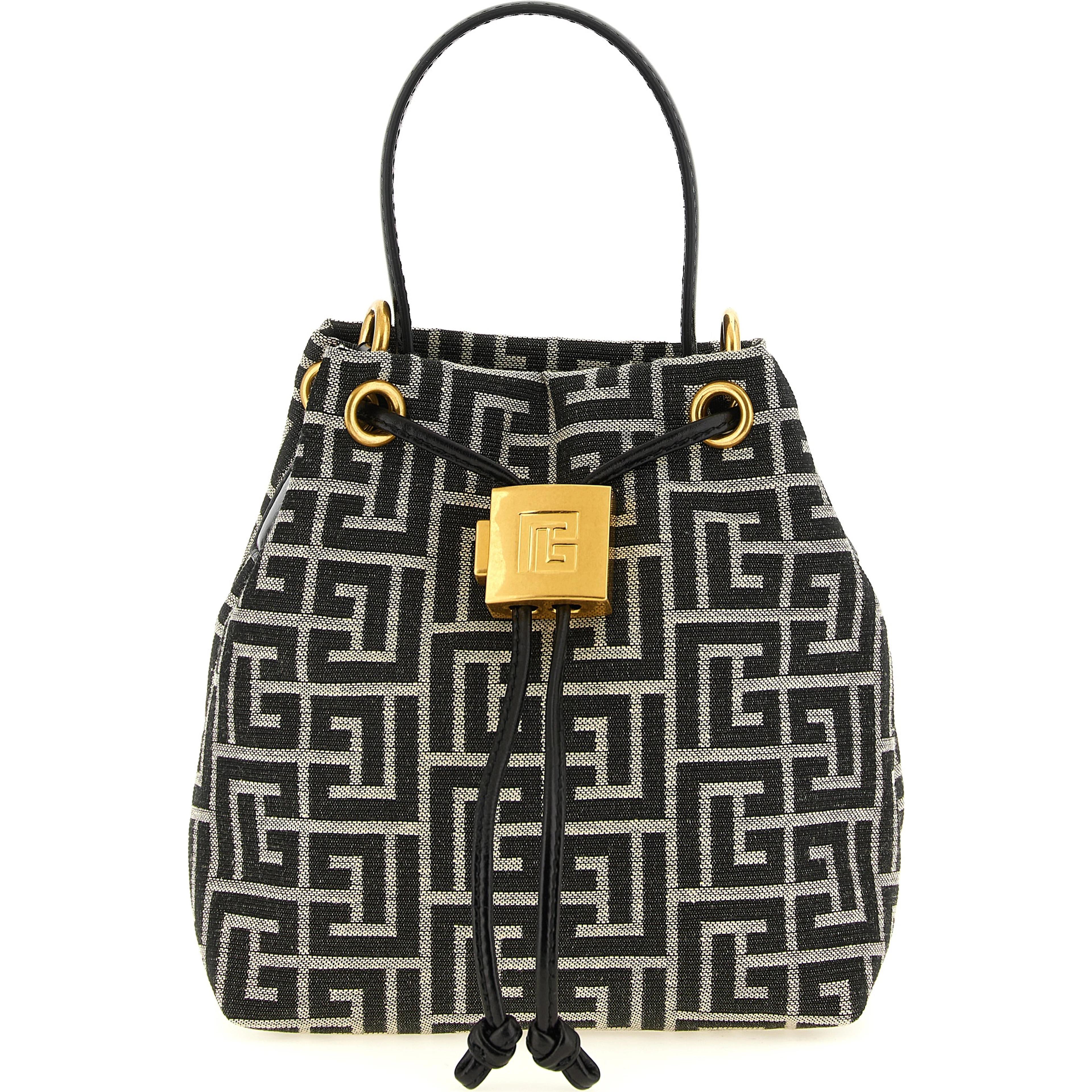 Bicolor Polyester Handbag