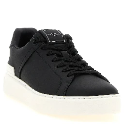 Bicolor Calfskin Low Top Sneakers