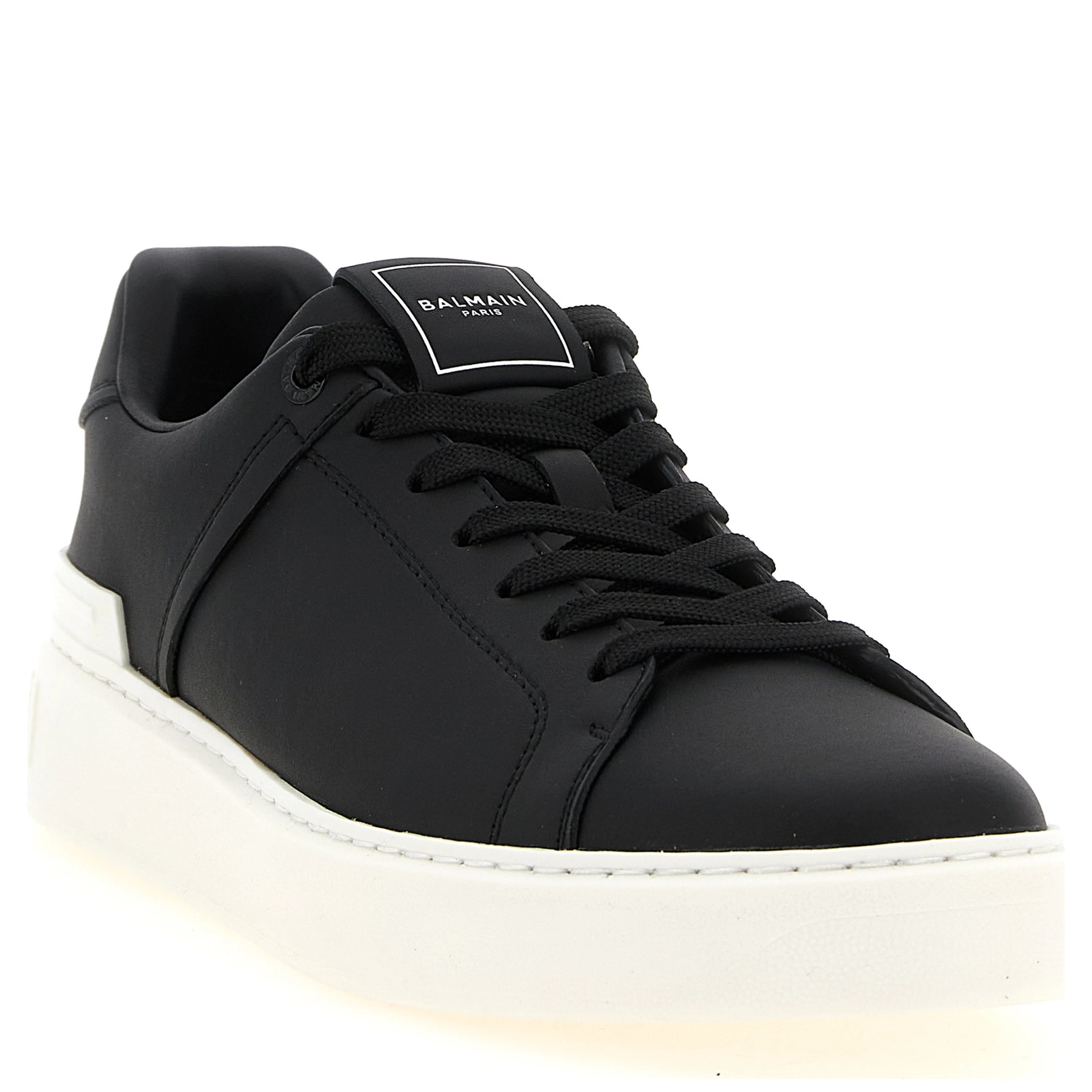 Bicolor Calfskin Low Top Sneakers