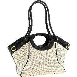 Bicolor Cotton Tote Bag