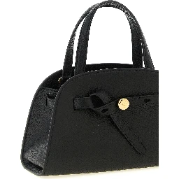Black Cowhide Crossbody Bag