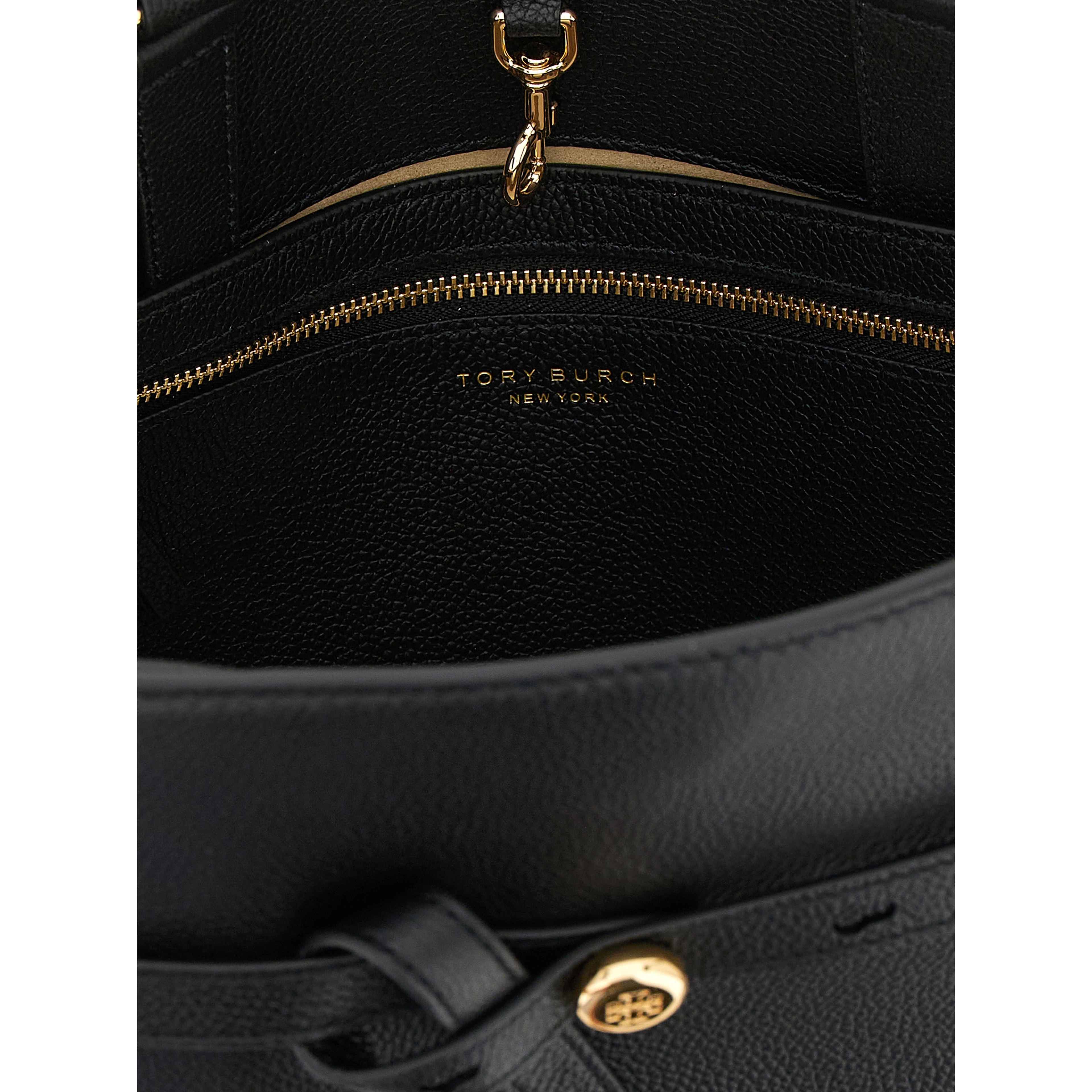 Black Cowhide Crossbody Bag