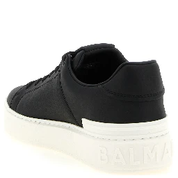 Bicolor Calfskin Low Top Sneakers