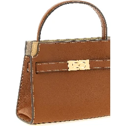 Brown Cowhide Crossbody Bag