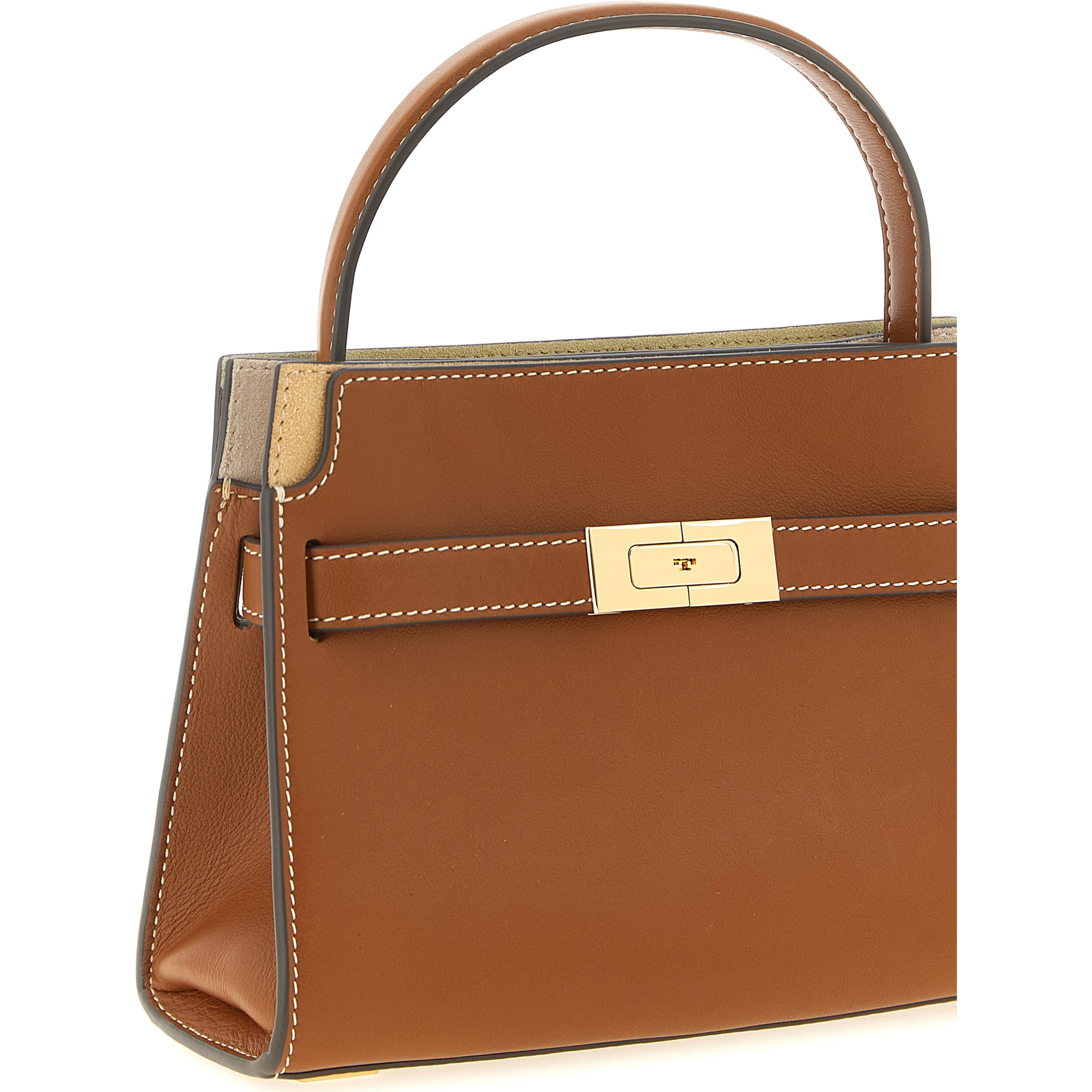 Brown Cowhide Crossbody Bag