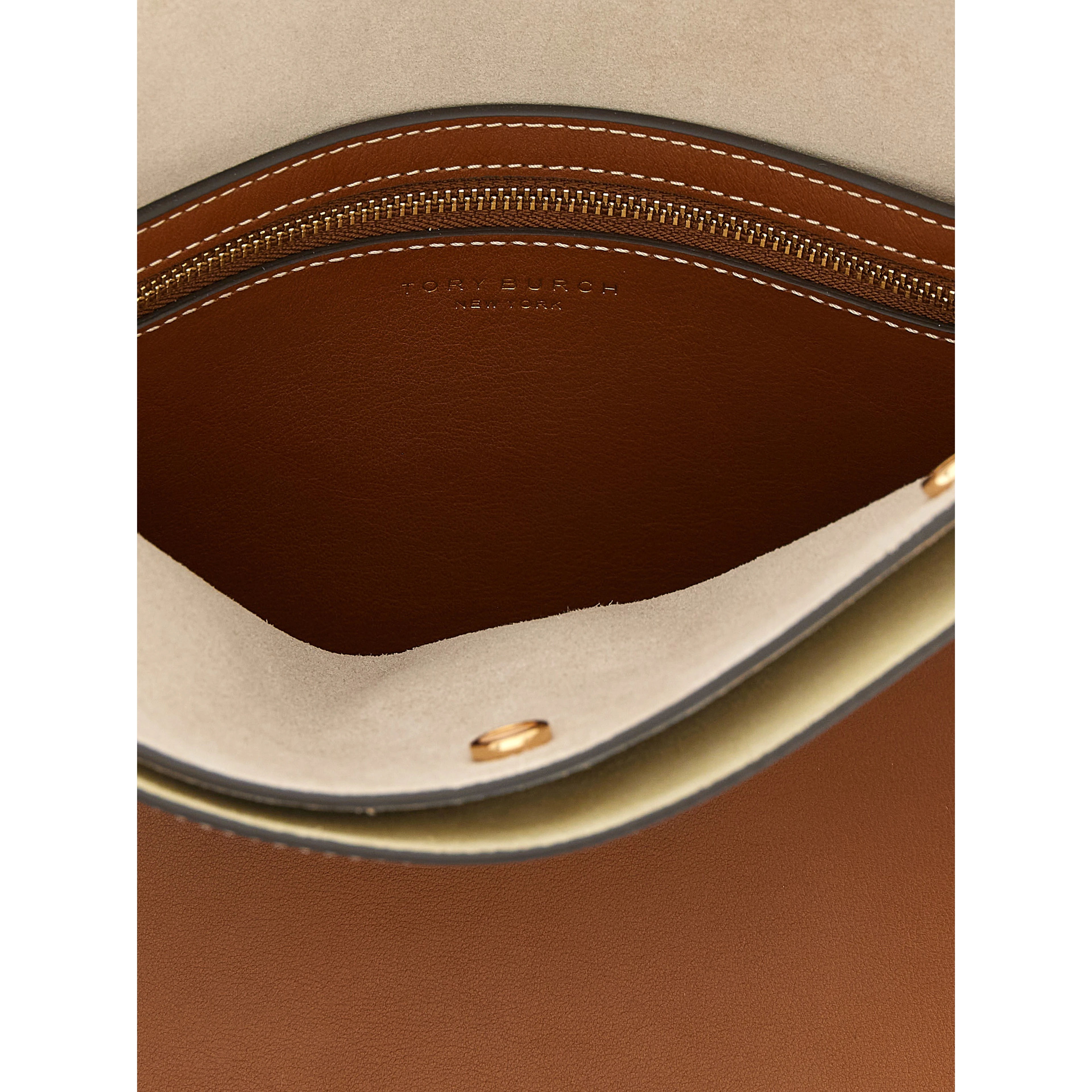 Brown Cowhide Crossbody Bag