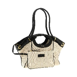 Bicolor Cotton Tote Bag