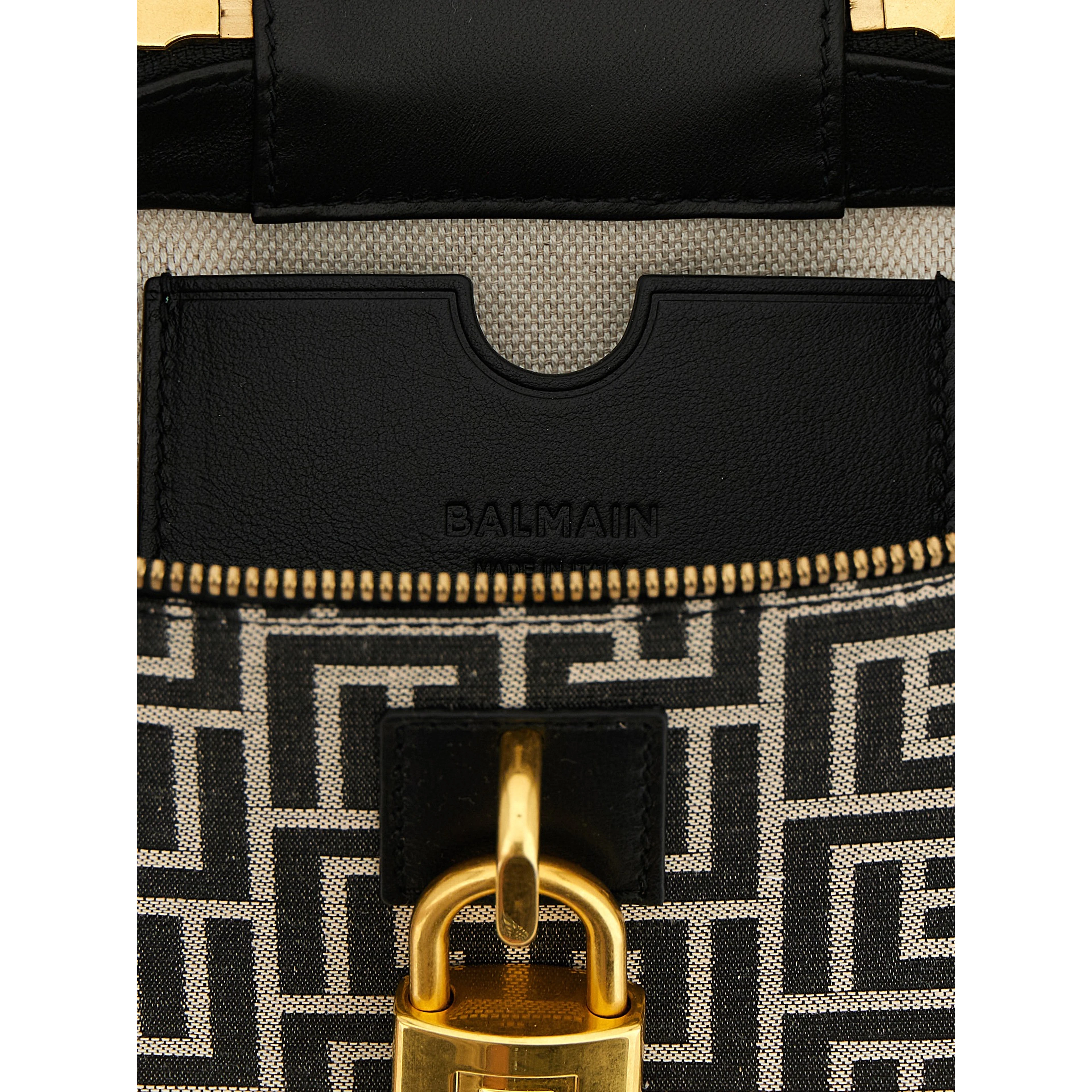 Bicolor Polyester Handbag