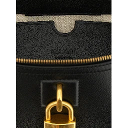 Black Buffalo Leather Handbag