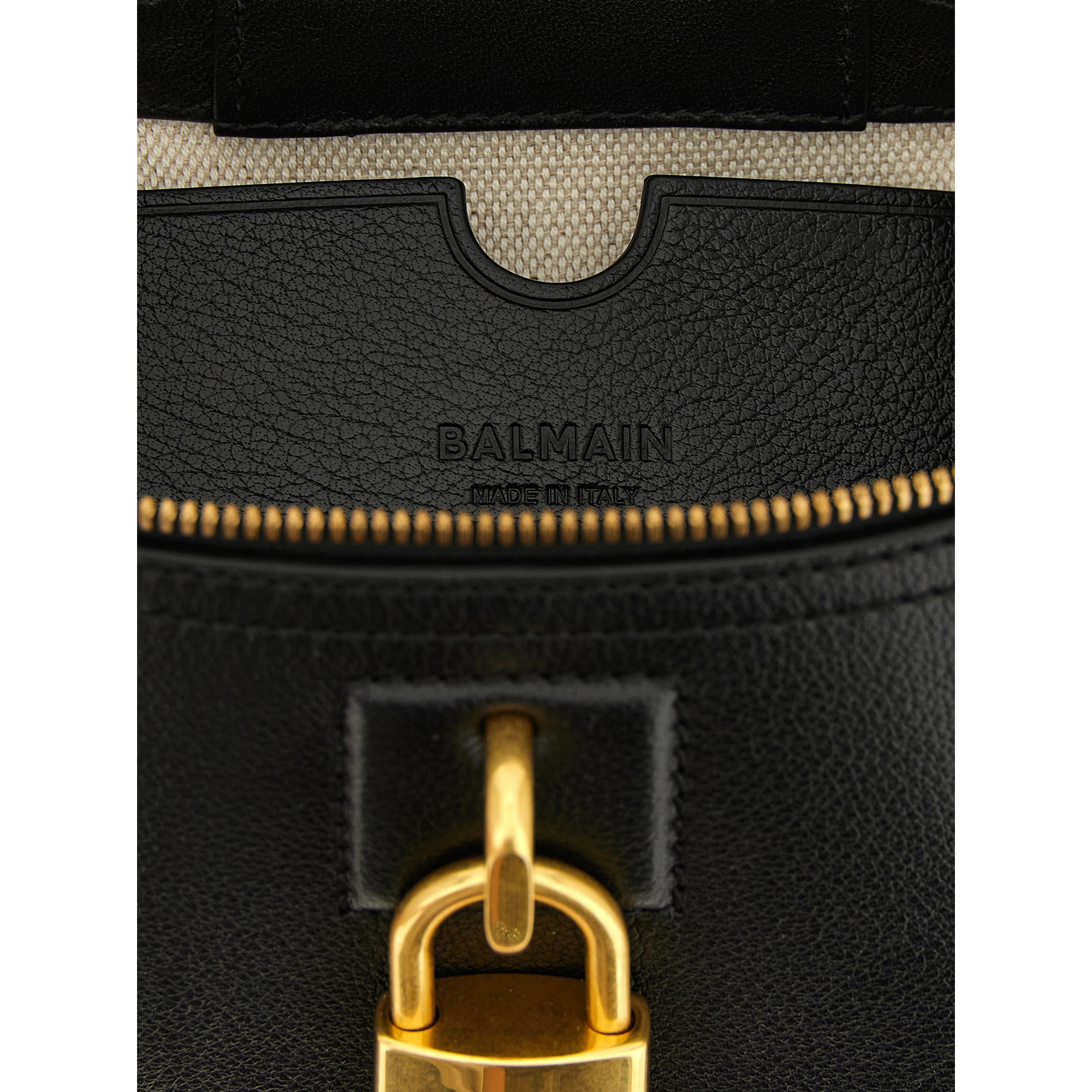 Black Buffalo Leather Handbag